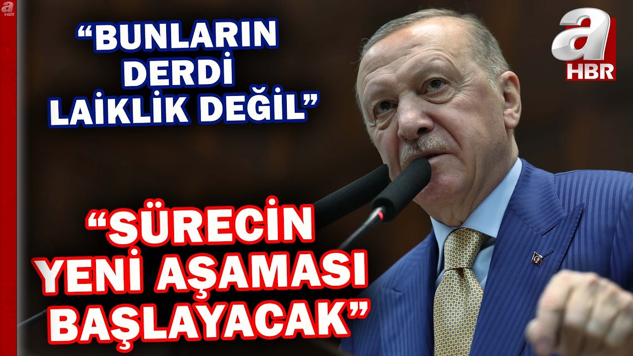 Başkan Erdoğan: Laiklik diye milletin değerlerini tahrik ettiler! | A Haber