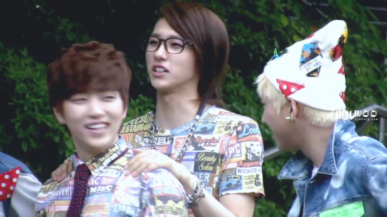 120527 인기가요 팬미팅 B1A4 CNU 신우 [FANCAM ILUVWOO]