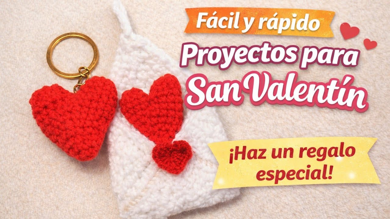 Idea perfecta para San Valentín 💘  #crochet #tejedoras #manualidades #handmade #video #viralvideos 