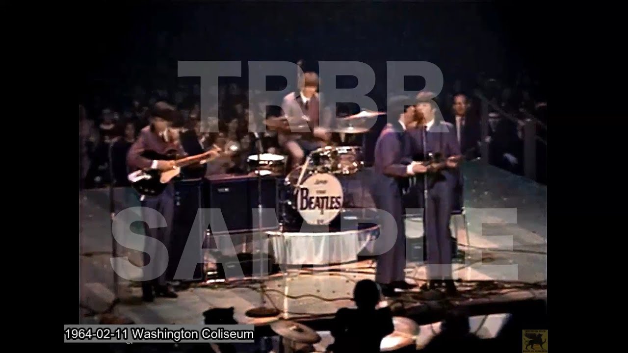 Beatles '64-02-11 Washington Coliseum, WDC [Full Stage Video] Original Demix&Remix Audio #live