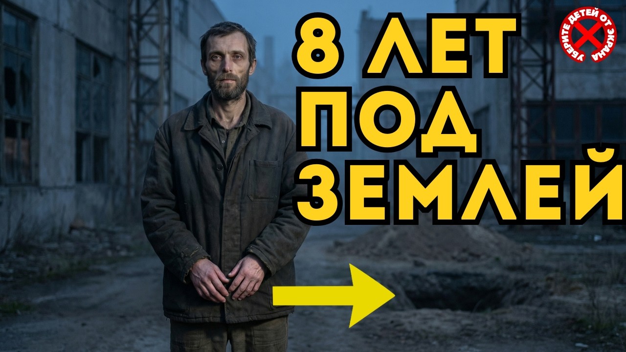 ЗАКОПАЛИ ЗАЖИВО… ОН КОПАЛ 8 ЛЕТ