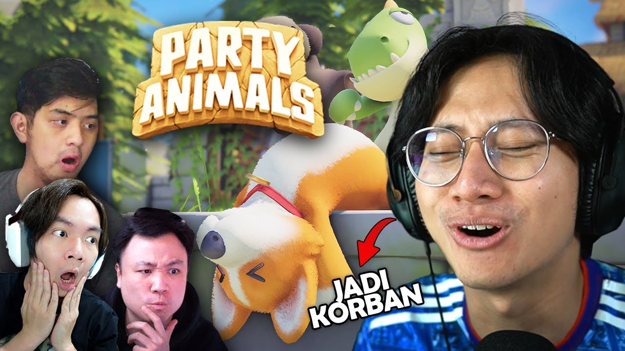 GAME SANTAI TAPI JADI KOMPETITIF ! - Party Animals Indonesia