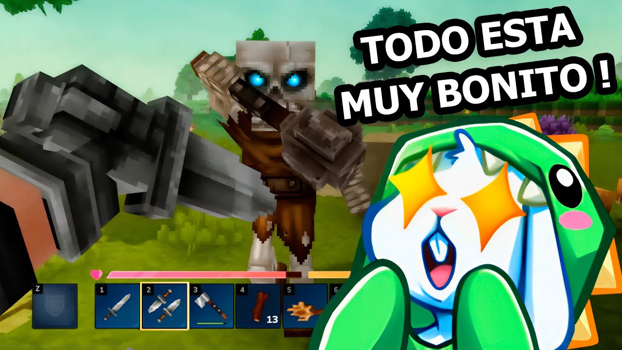 REACCIONANDO AL GAMEPLAY DE HYTALE || ES BUENISIMO!