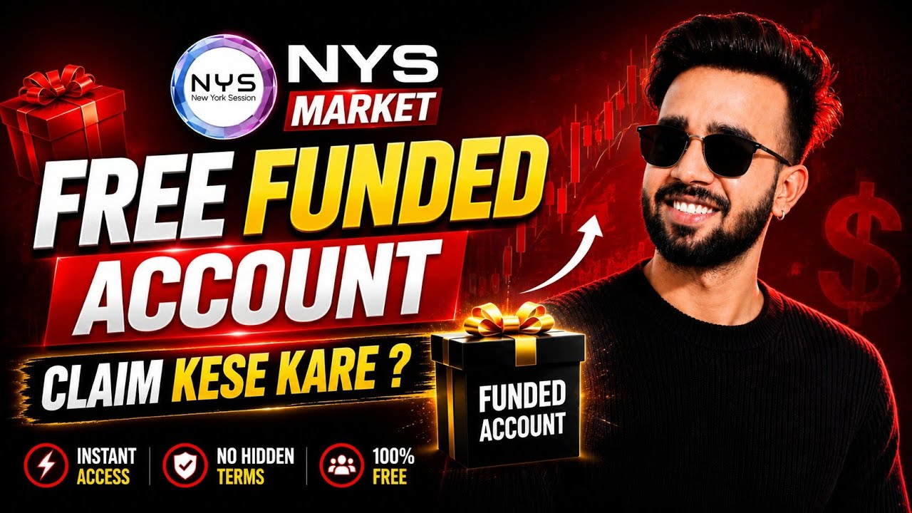 NYS Market Free Funded Account Claim Kese Kare ? || Nys Market Free Account Kese Le ? || nys Market 