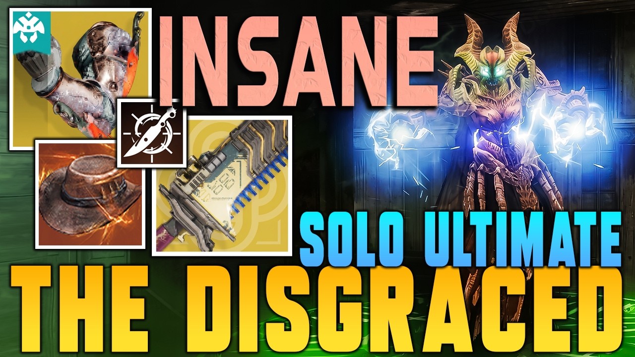 Solar Hunter Crackshot Build | Solo Flawless Ultimate The Disgraced | Destiny 2 Caliban's Hand