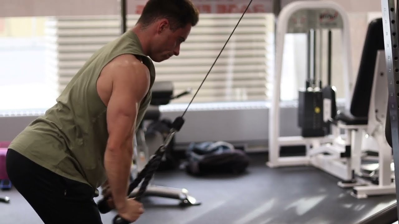 Straight Arm Cable Pulldown
