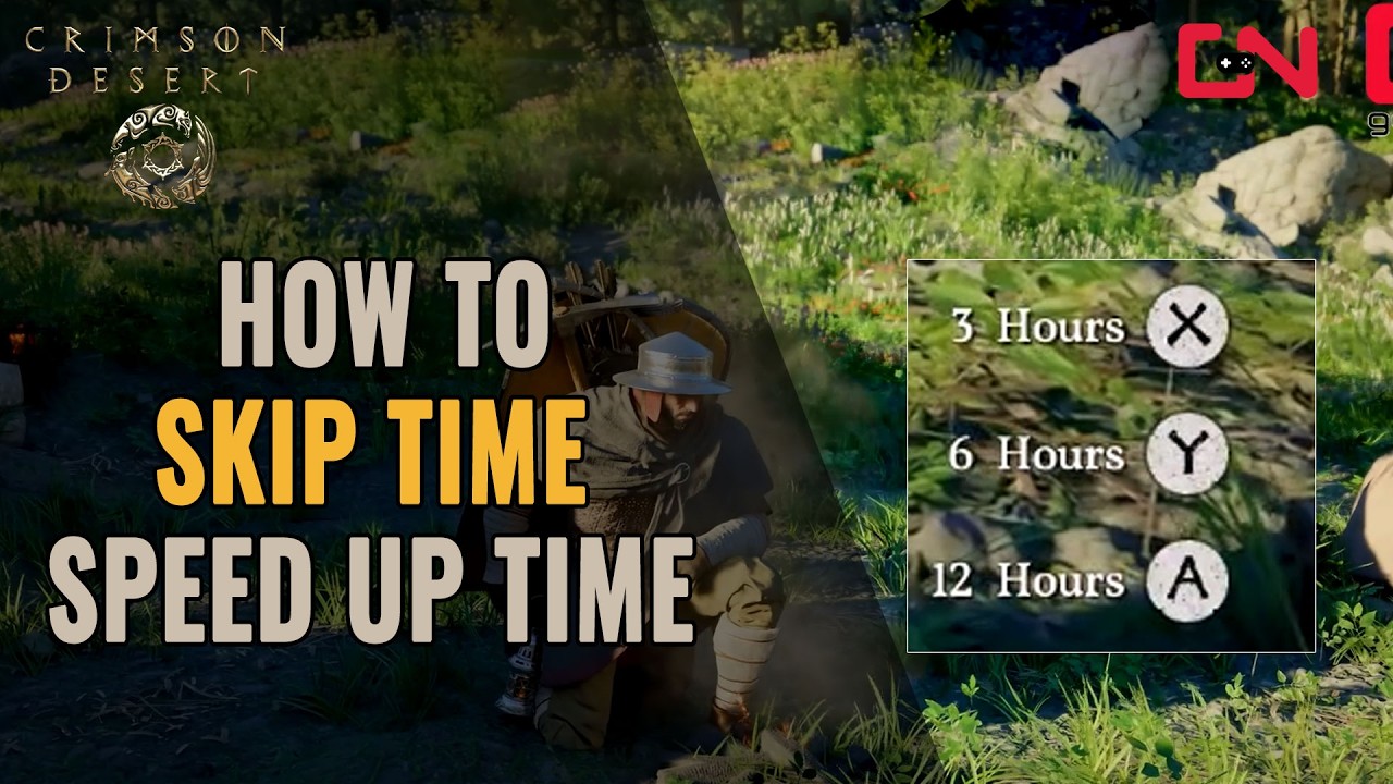 How to Skip Time in Crimson Desert - Change Time Of Day