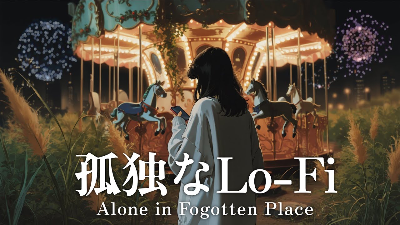 【Lo-fi Playlist】自分だけの夜に溶けるプレイリスト | 回る記憶と花火の余韻
