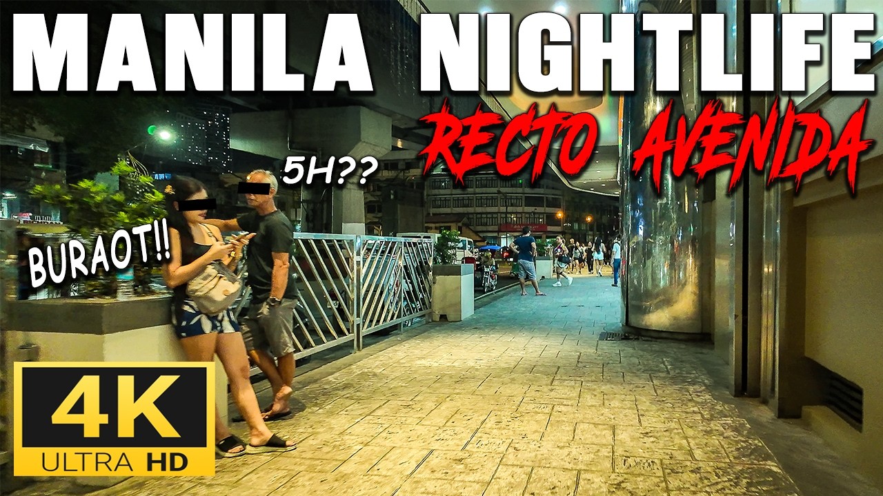 AVENIDA RECTO Nightlife 2026 EKSENA SA GABI Manila CRAZY & SHOCKING Street Night Walk Experience 🇵🇭