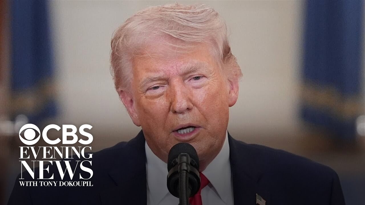 Trump addresses U.S. on Iran war