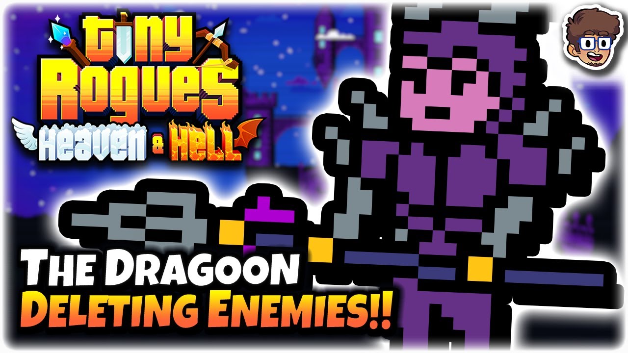 Deleting Enemies as the Dragoon! | Tiny Rogues: Between Heaven & Hell