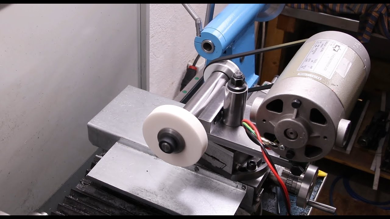 Making a Tool Post Grinder for Lathe. Part 3 - body, pulleys, shaft adjusting, first tests