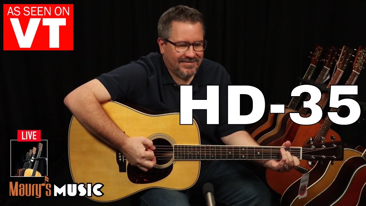 Martin Guitar DEMO  |  HD-35 #2646610  as seen on Virtual Tour!