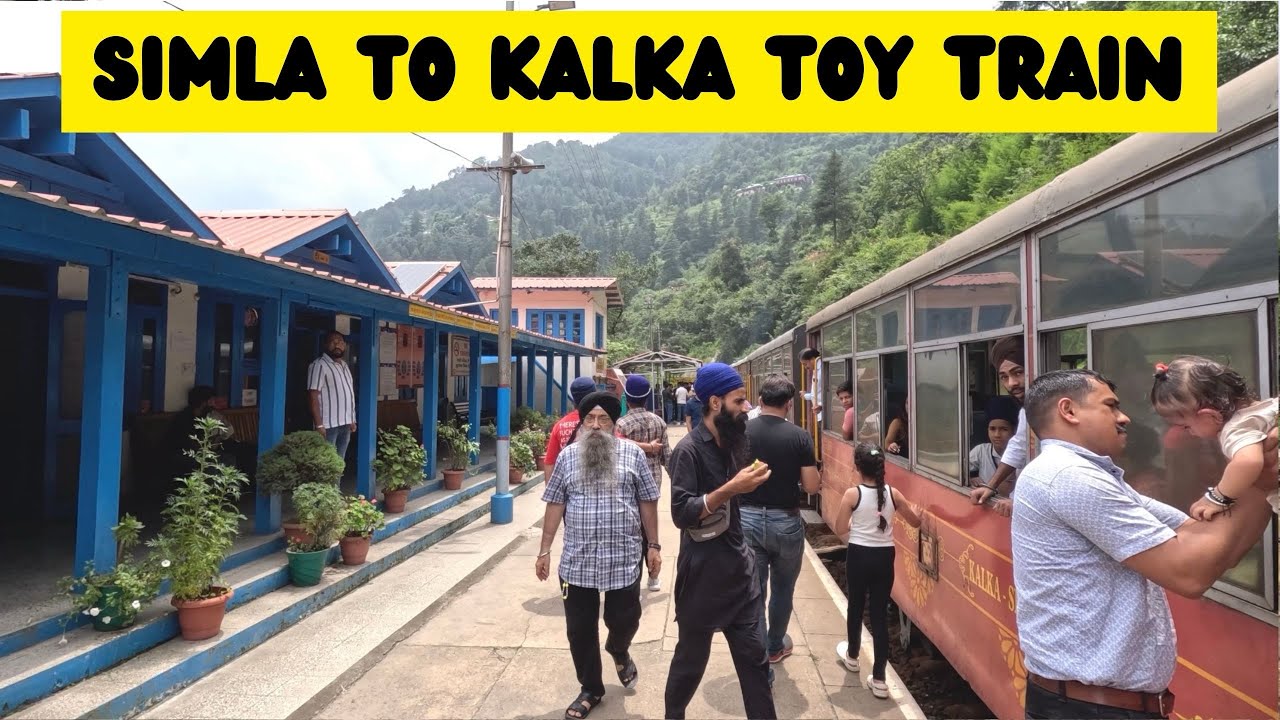 Simla to Kalka Journey | Simla toy Train Travel