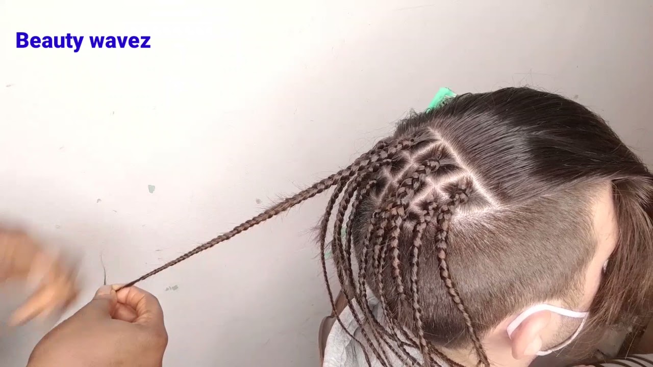 box braid for men | on a straight hair | @beautywave
