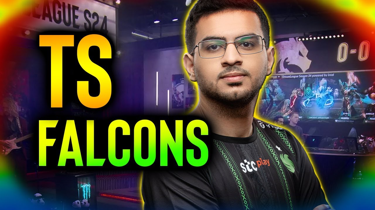 FALCONS vs TEAM SPIRIT - GROUP STAGE 2 - DREAMLEAGUE SEASON 24 DOTA 2