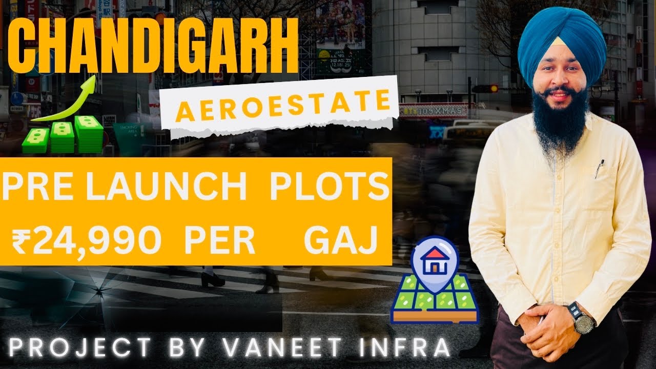 CHANDIGARH ESTATE | PRE ❤️LAUNCH🚀PLOTS | ₹24,990 PER GAJ | BY VANEET INFRA |#plots #prelaunch #home 