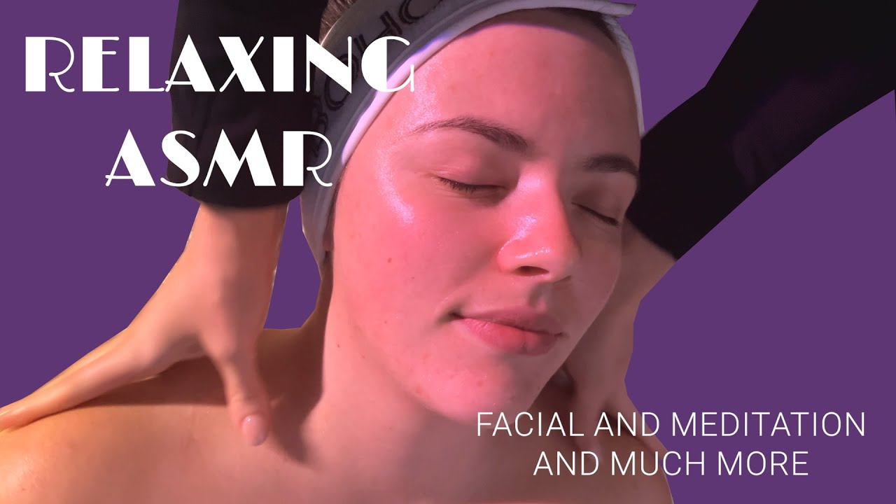 ASMR Facial on an ASMR Professional - So Relaxing