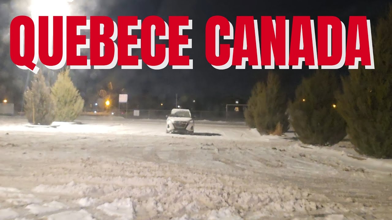 Tormenta de nieve nocturna: condiciones de manejo imposibles