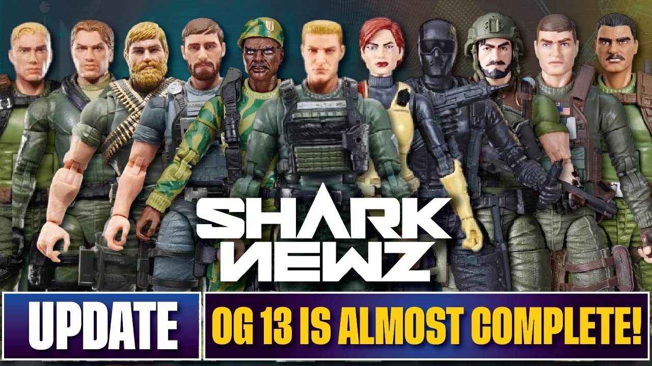 GIJOE Classified Original 13 почти готов! Осталось всего 2! - SHARKNEWZ