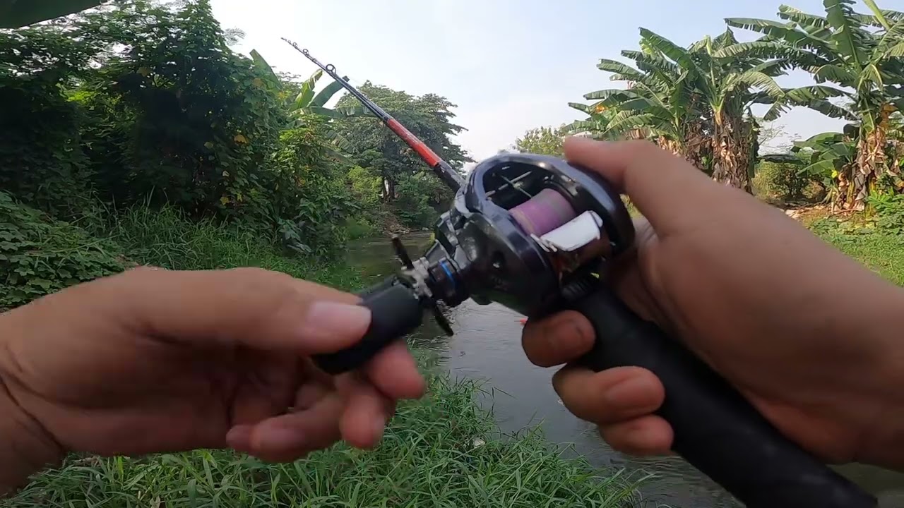 Test reel baitcasting Slx dc xt 71 hg menggunakan lure 2,5 gr / reel rekomendasi lure kecil