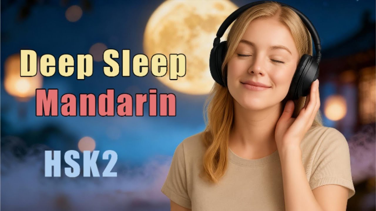 Learn Chinese While You Sleep (8 Hours) | HSK 2 Real World Sentences | Deep Sleep Mandarin