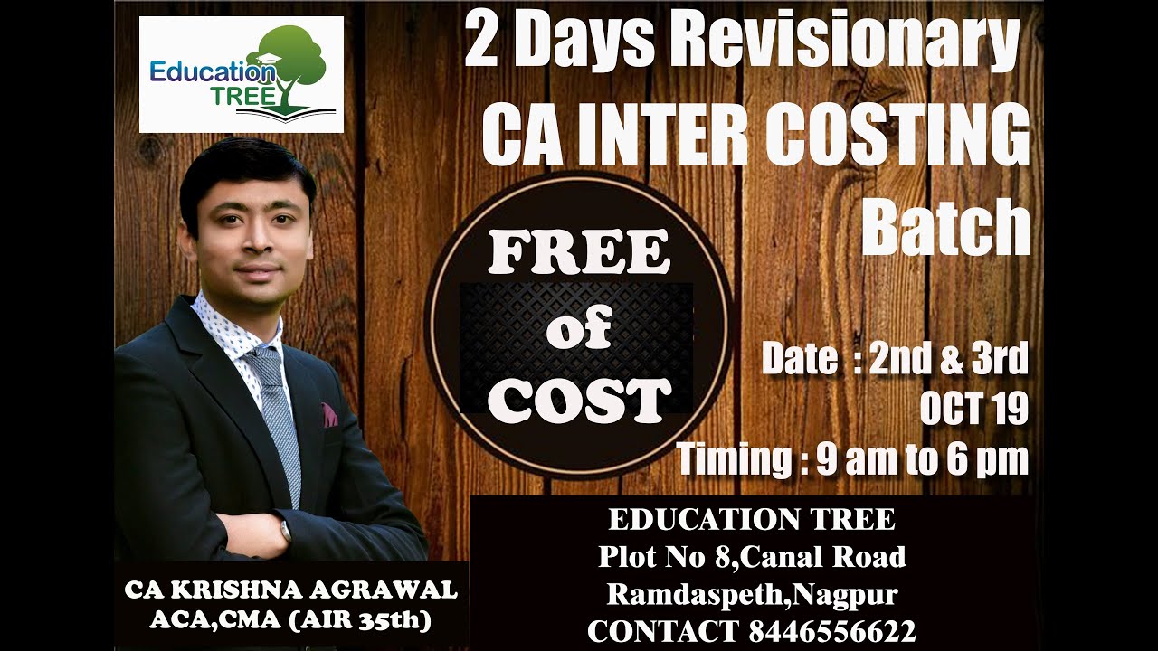 STANDARD COSTING (PART II) CA INTER BY CA CMA KRISHNA AGRAWAL