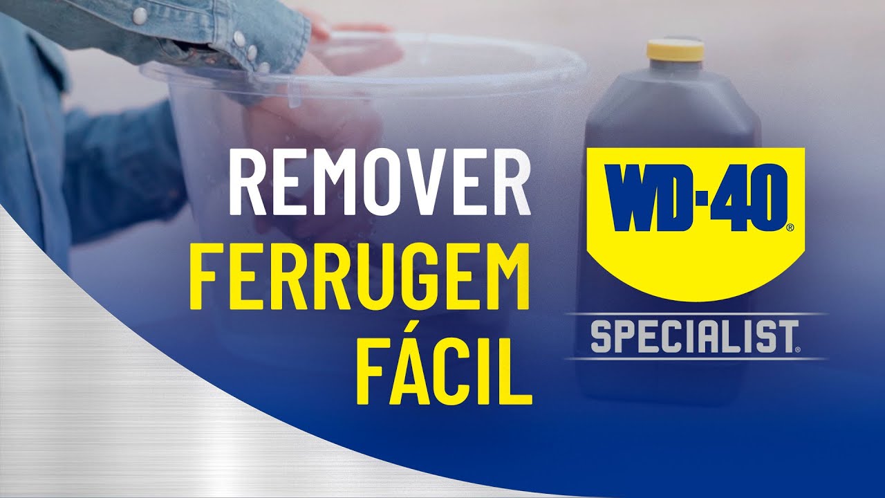 REMOVER FERRUGEM &Eacute; COM WD-40&reg; SPECIALIST LIXA L&Iacute;QUIDA!
