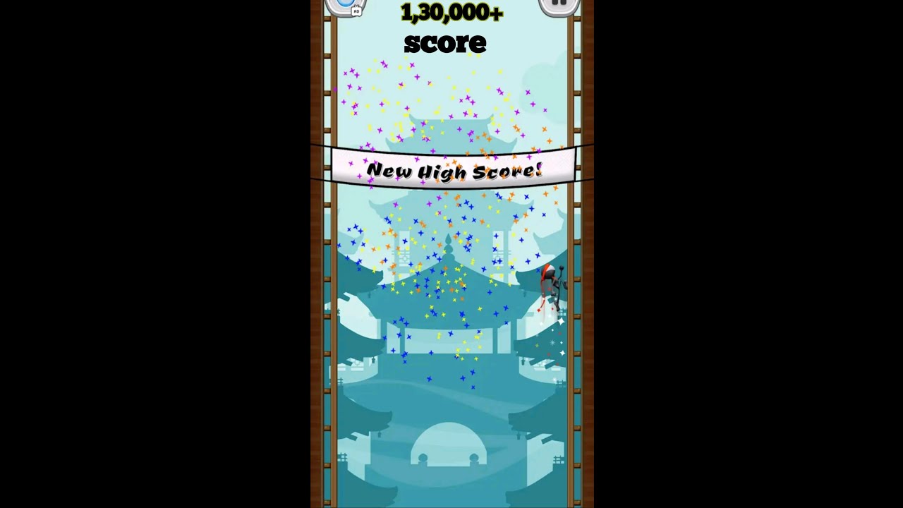 Best world record 1,30000+ score on ninjump Deluxe run #bestrecords #gaming @firgaming1140