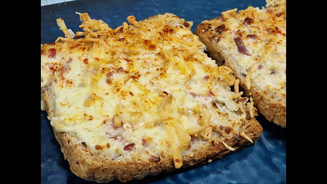 Flammkuchentoast