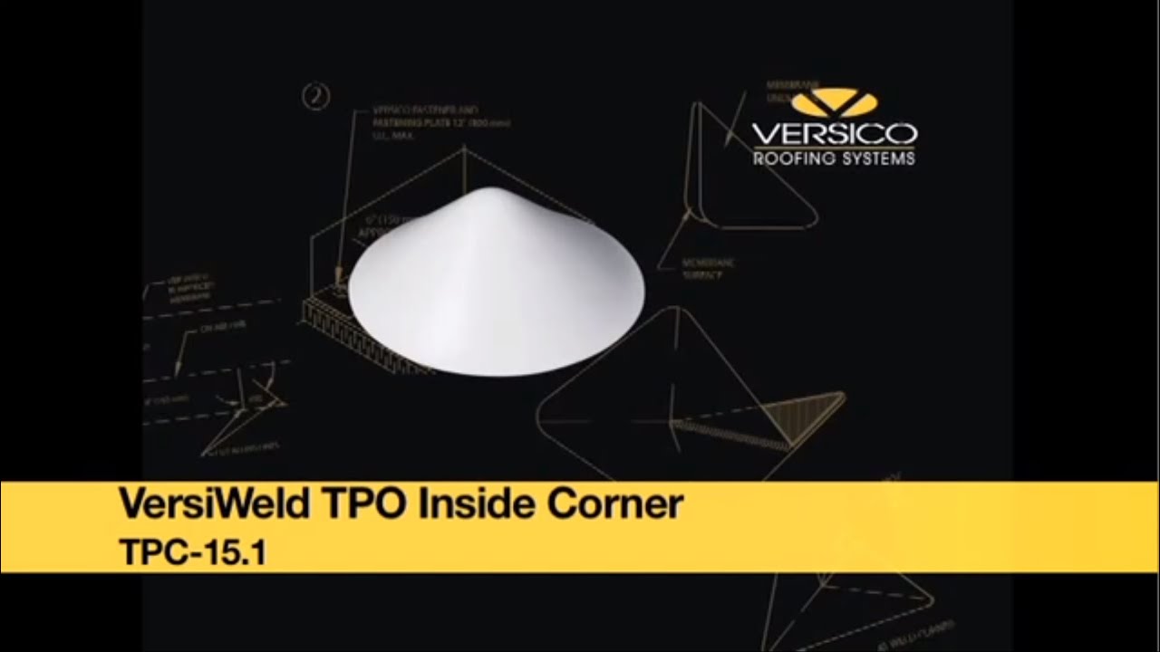 VersiWeld Pre-Molded Inside Corner (TPC-15.1)