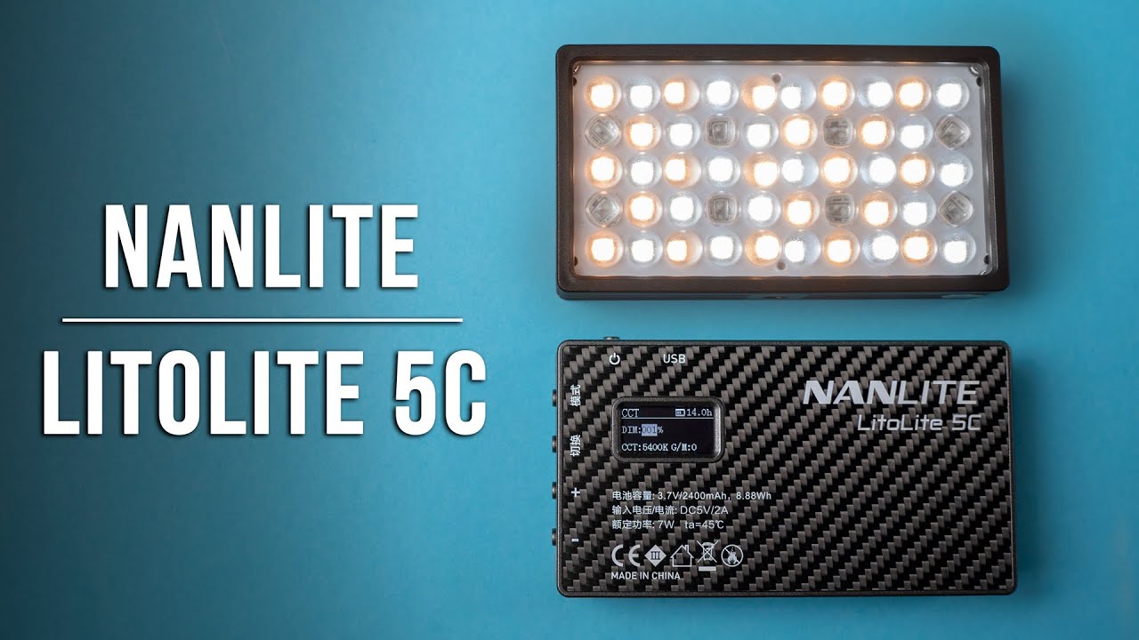 NanLite LitoLite 5C - Mała lampa LED ze sporymi możliwościami | RECENZJA
