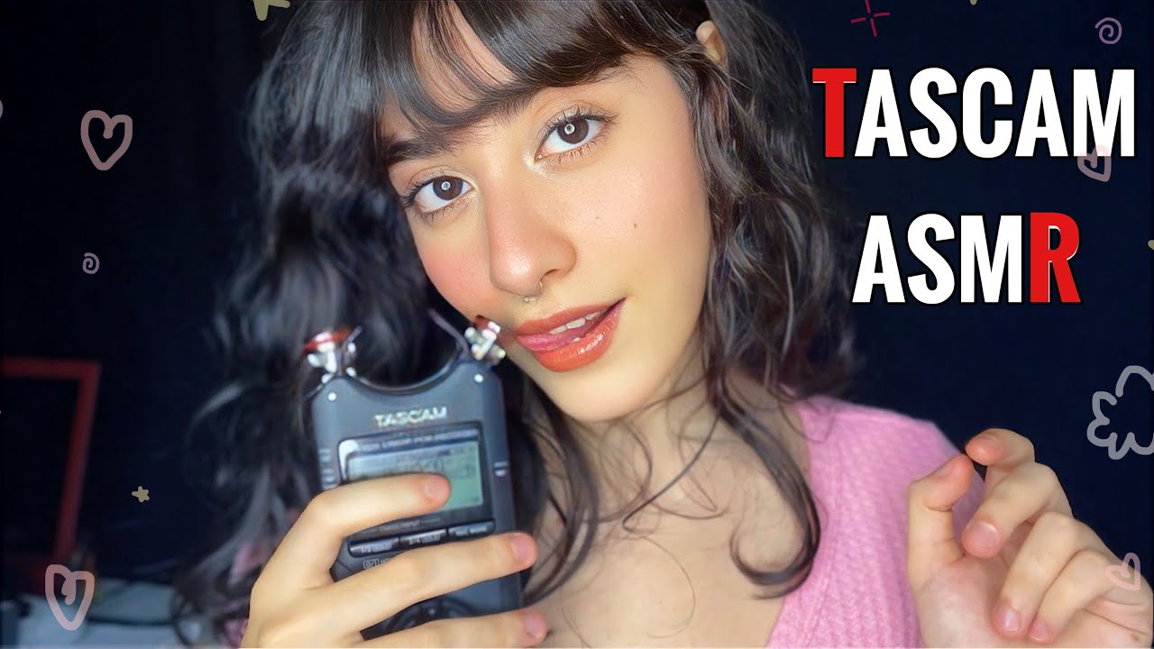 ASMR | 1 HORA de SONS de BOCA DELICADOS no TASCAM DR-40X