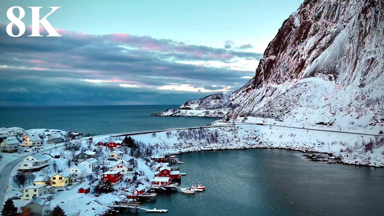 [8K] Reine, Lofoten, NORWAY 🇳🇴