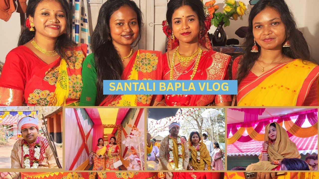 SAGUN BAPLA OF RAHALA & SUBHAS | Santali Bapla Vlog | BELPAHARI JHARGRAM |@PujaMahiMurmuOfficial 