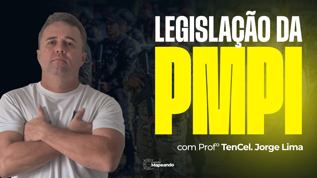LEGISLAÇÃO DA PMPI - PROF° TENCEL JORGE
