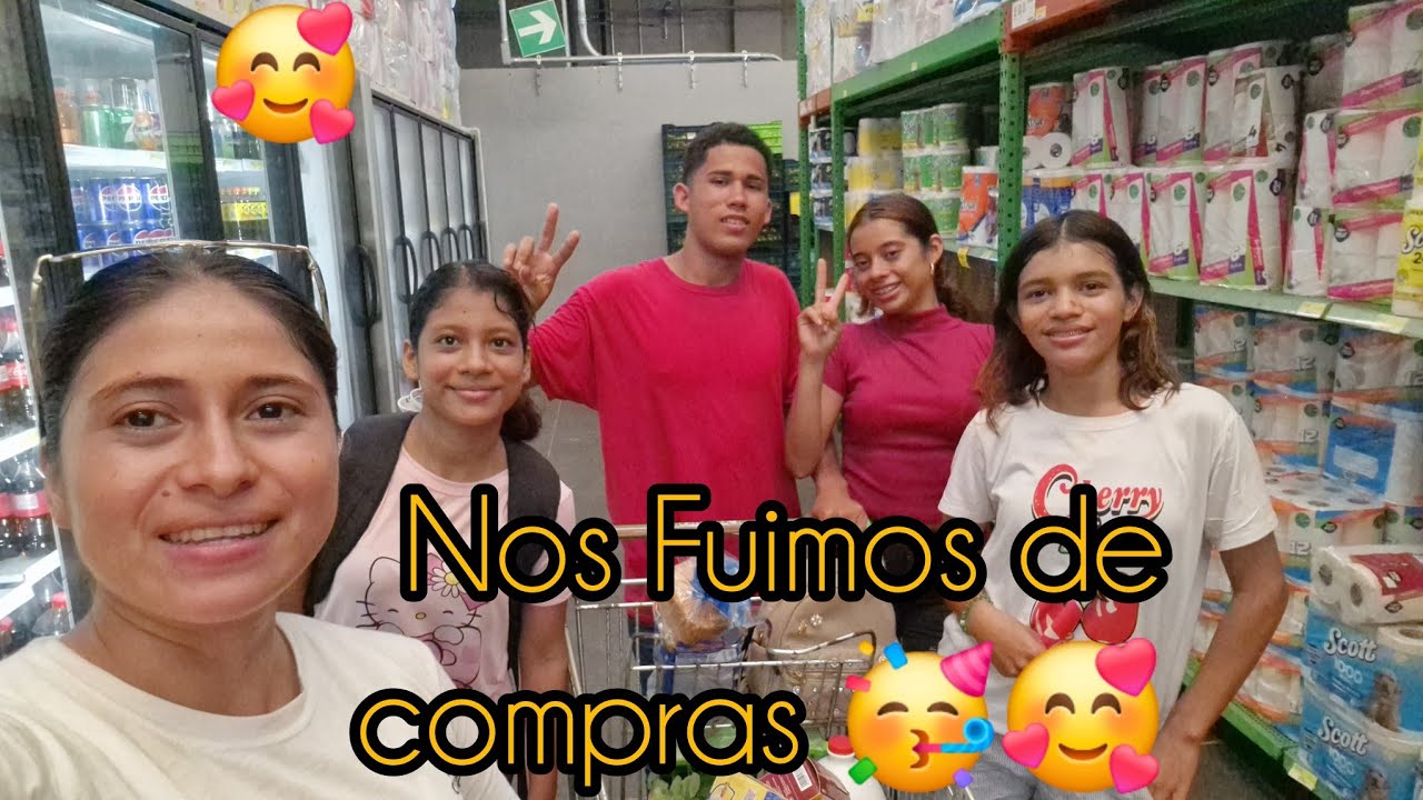 Mariana Muy Feliz🥳Lleva A Rikevin Y Zoila Vean todo Lo Q Le Ayudaron A Comprar Su Despensa 🥰🍇🍗