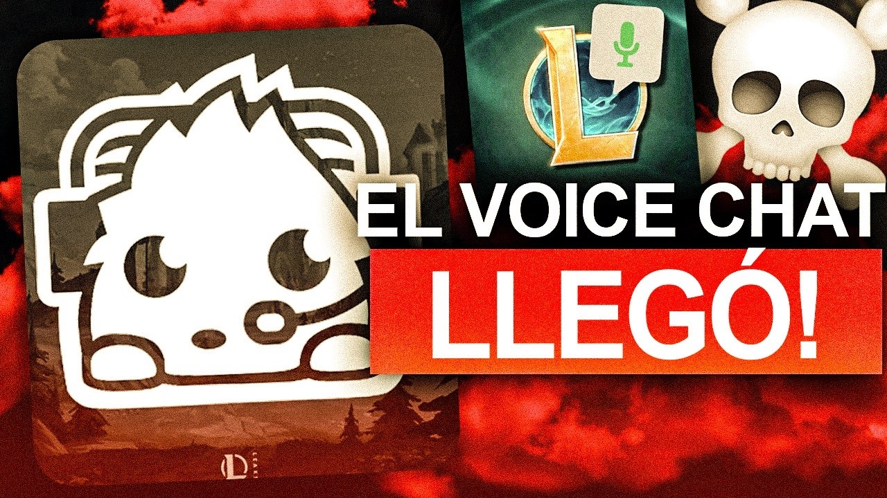 RIOOOOOOOOOOT... COMO QUE CHAT DE VOZ?? no conoces a tu comunidad???