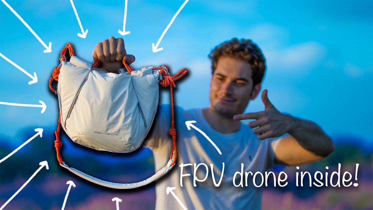 Nobody Suspects I&rsquo;m Carrying a FPV Drone 🕵🏻&zwj;♂️ PGYTECH OneGo Rope Strap Bag!