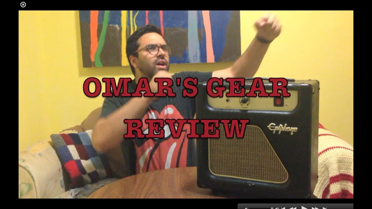 Epiphone Valve Jr: The Little Amp That Packs A Punch- Omar's Gear Review