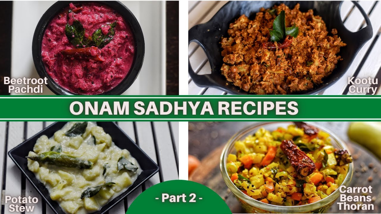 Onam Sadhya Recipes Full Preparation | Sadya Special Recipes 2020 | Part 2 | The Ladle and Spatula