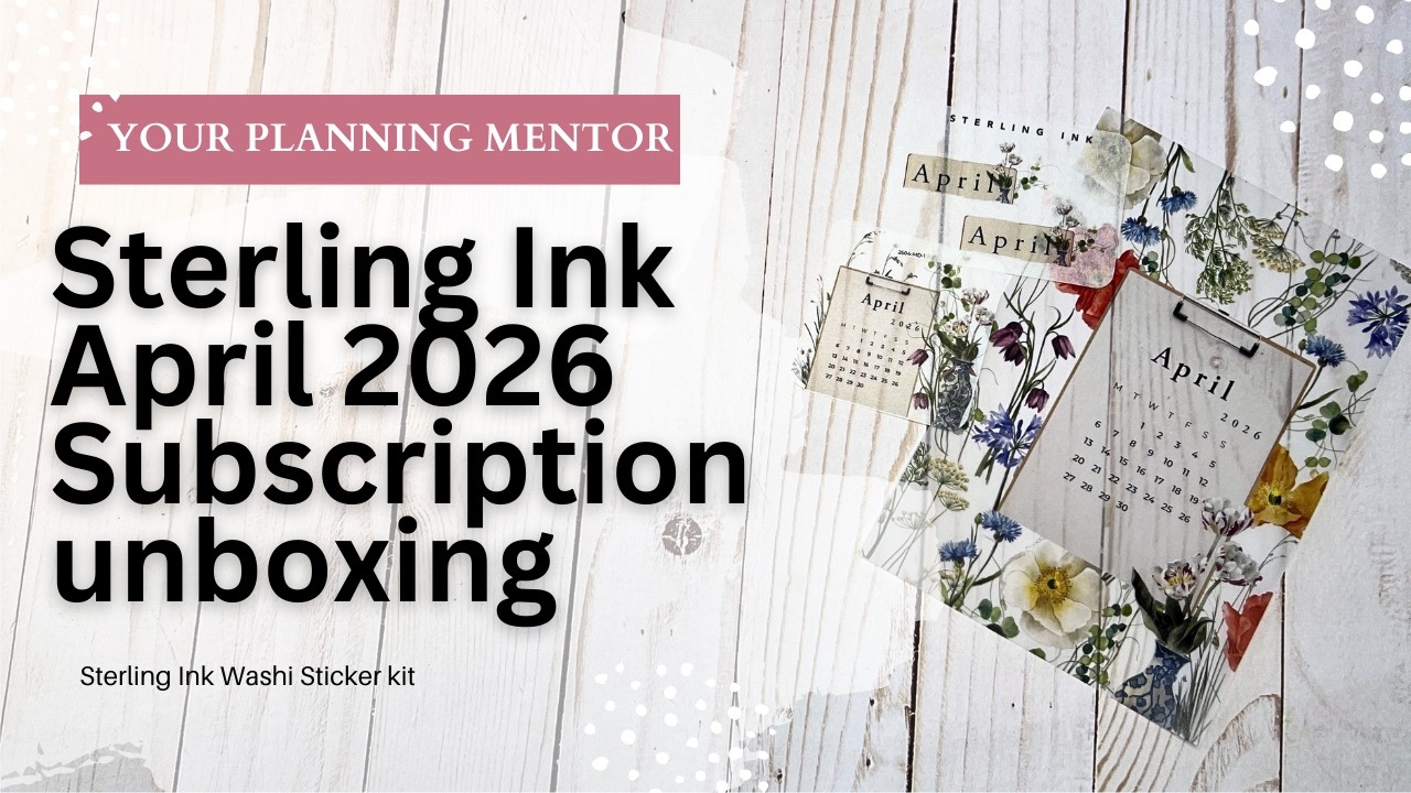 Unboxing Sterling Ink April 2026 Full Subscription Box