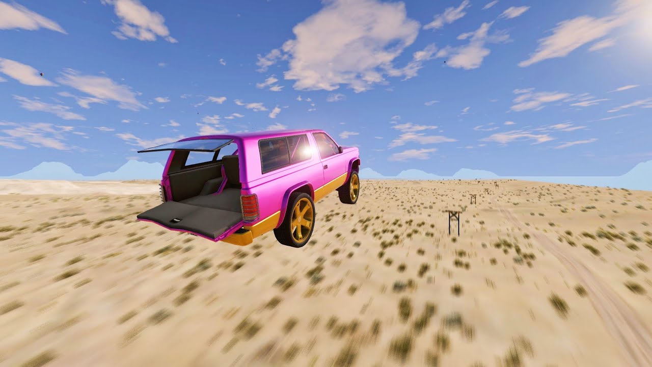 BeamNG.Drive - 1000 MPH Instant Boost: Who Goes Farthest? #31