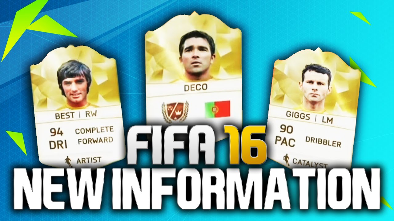 NEW FIFA 16 INFORMATION! New Legends, Stadiums, Card Designs, Menus & more!
