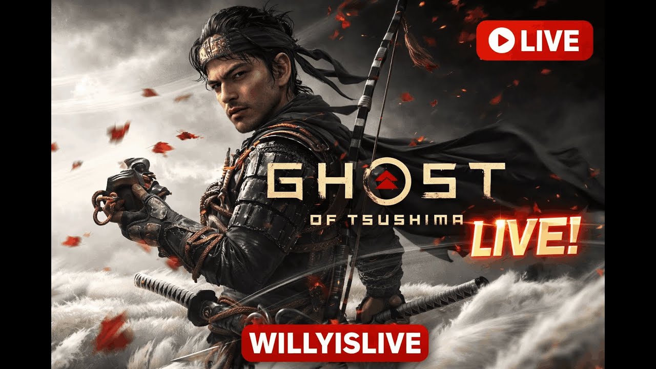 The Legend Begins: Ghost of Tsushima LIVE! ⚔️ | WILLYISLIVE