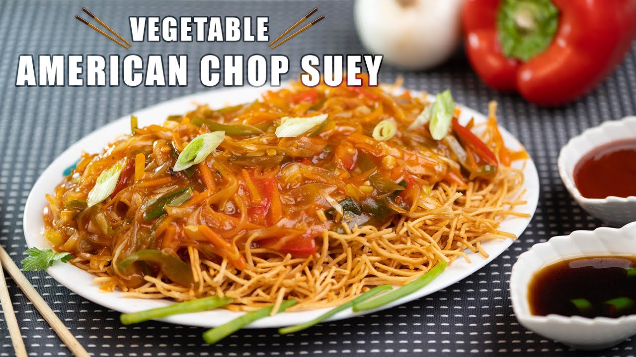 American Chop suey | Vegetable American Chop suey Recipe