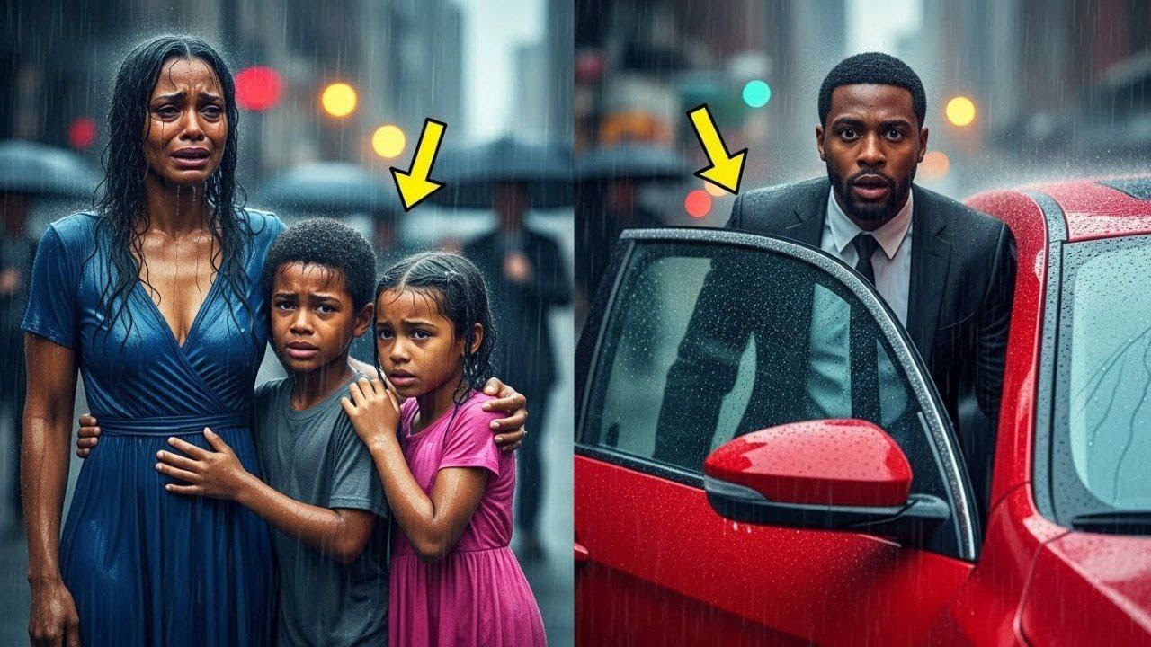 Billionaire Found His High School Lover Begging With Twins On The Street – What Happened Next...