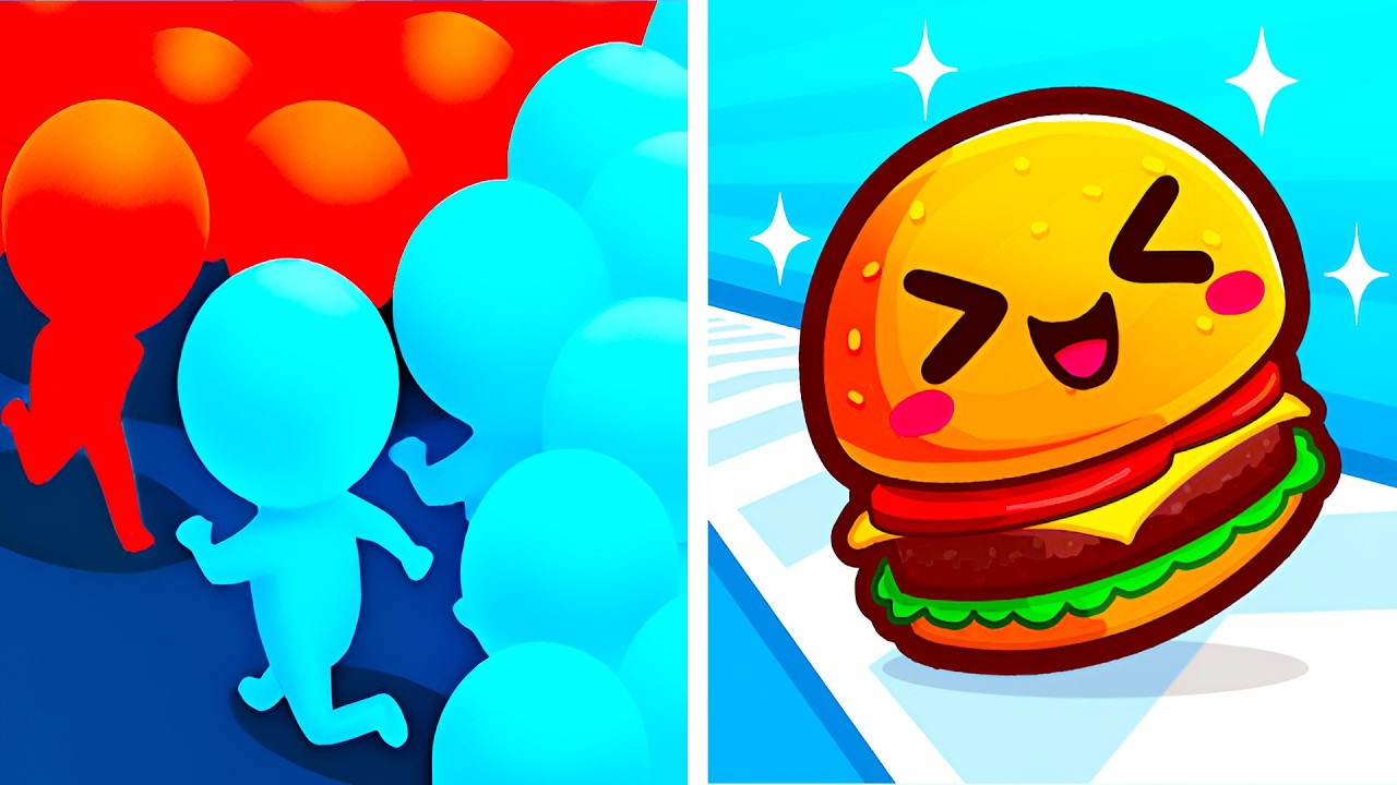 Count Master VS Food Run 🔢🍔 All Levels Max Update Walkthrough Mobile NEW Gameplay C6RX