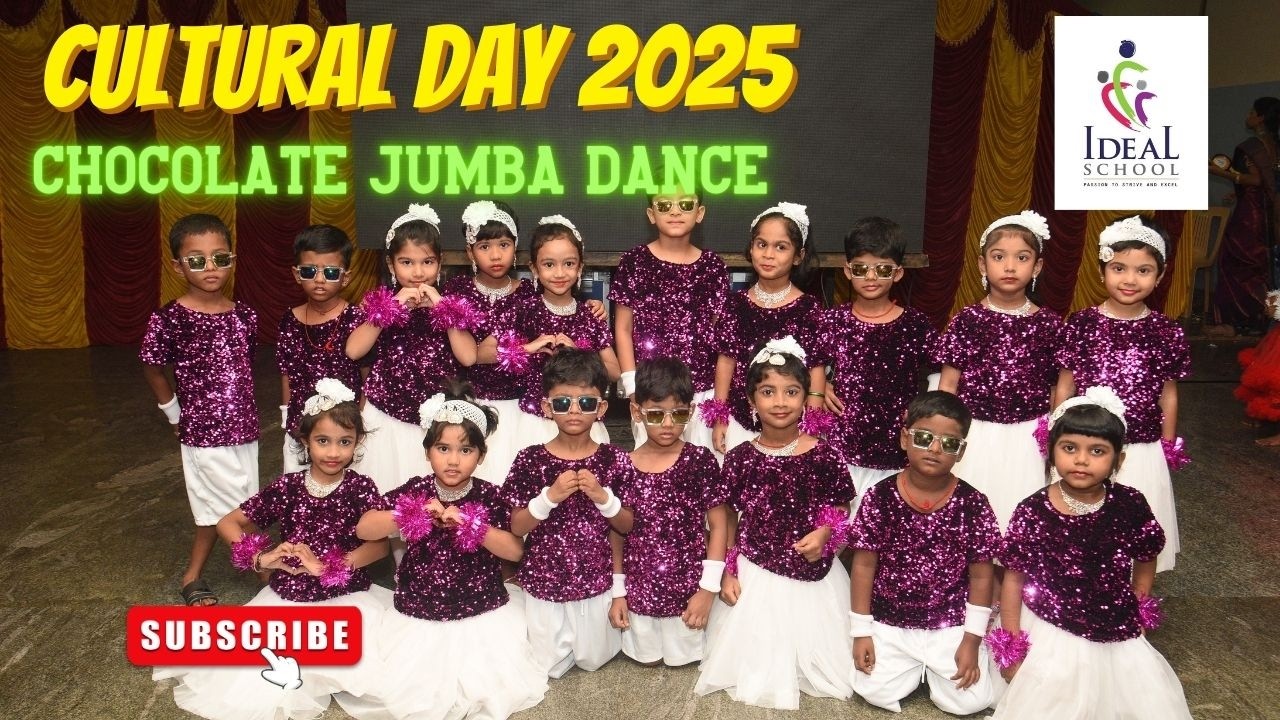 Chocolate Zumba Dance I Ideal School I Cultural day 2025 I Mayiladuthurai.