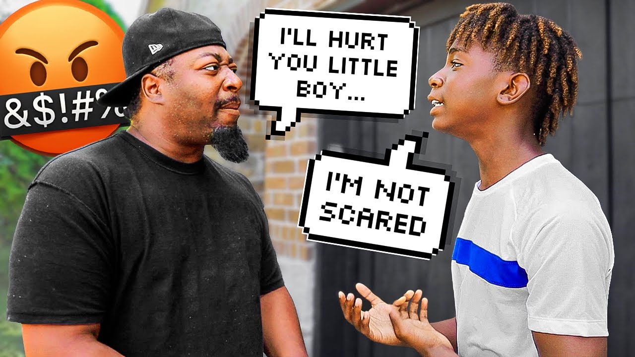 MY STEP DAD MARVIN CONFRONTS MY 13 YEAR OLD BROTHER DARION ABOUT HIS CRUSH JANELLE 😭💔 **BAD IDEA**